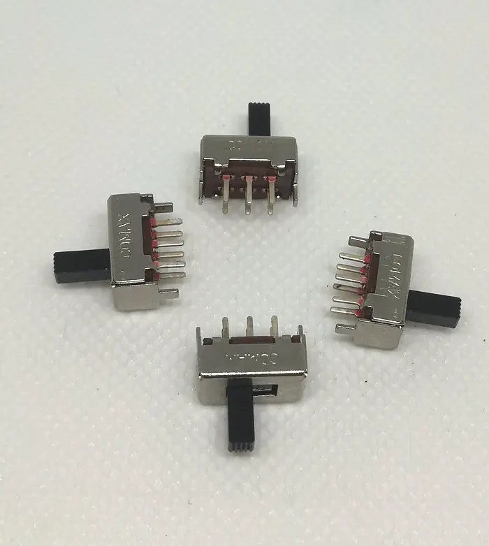 

Toggle switches,DC motor micro switch, Comax small switch, double-row straight horizontal small power switch