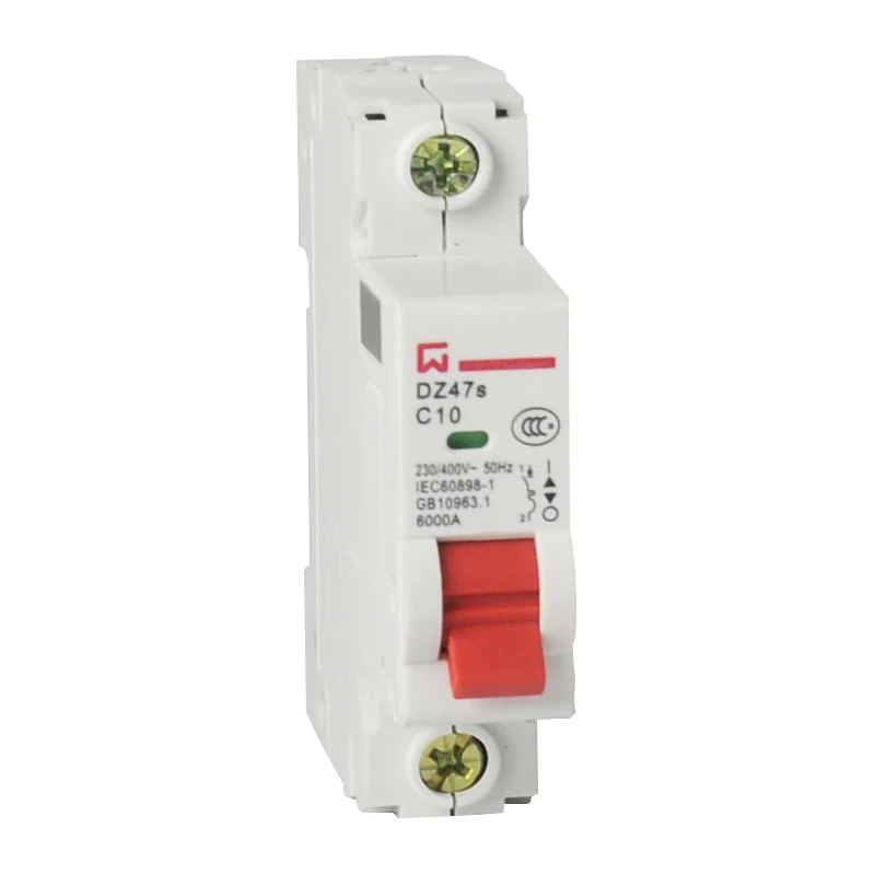 House hold Mini circuit breaker 1P C10A 63Ain Circuit Breakers from
