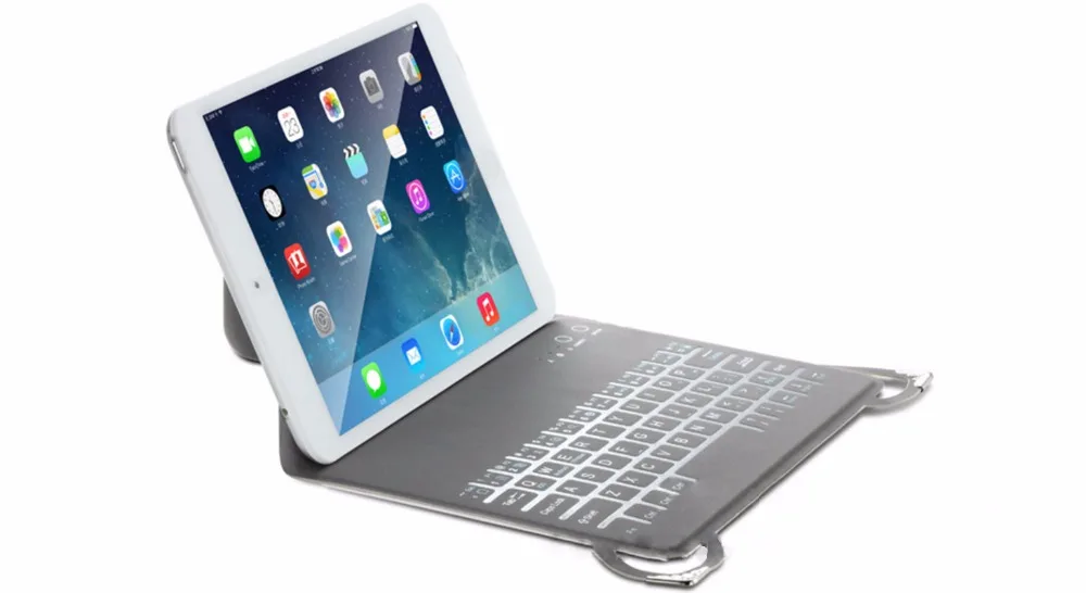 

Bluetooth Wireless Keyboard Protector Tablet Computer Case Dual Functions Detachable Leather Case Keyboard Suitable For Tablet