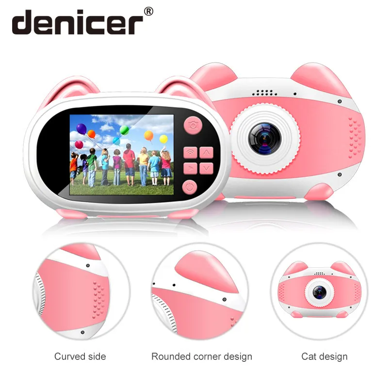 

denicer Children Mini wifi Camera Kids Educational Toys for Children Baby Gifts Birthday Gift Digital Camera 1080P Video Camera
