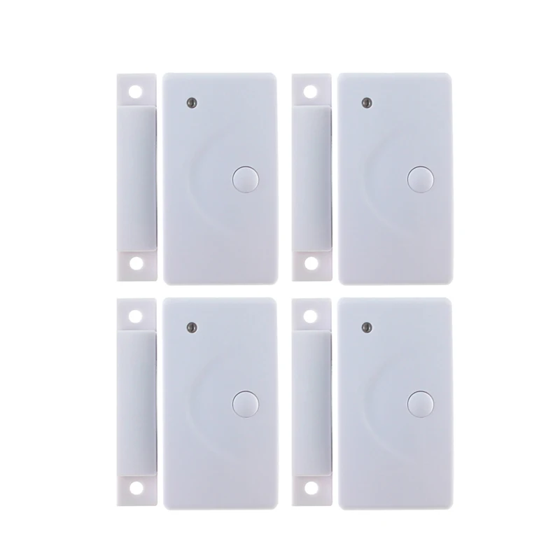 High Quality 433MHZ EV1527/PT2262 door open detector wireless home alarm window/door sensor detect door open, 4pcs free shipping High Quality 433MHZ EV1527/PT2262 door open detector wireless home alarm window/door sensor detect door open, 4pcs free shipping