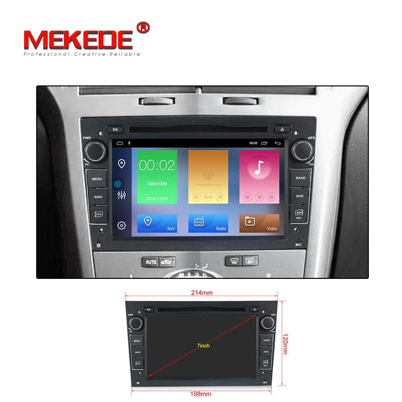 Discount android 9.1 2+32G Touch Screen Car DVD Player GPS Navigation System For Opel Zafira B Vectra C D Antara Astra H G Combo DAB+ 5