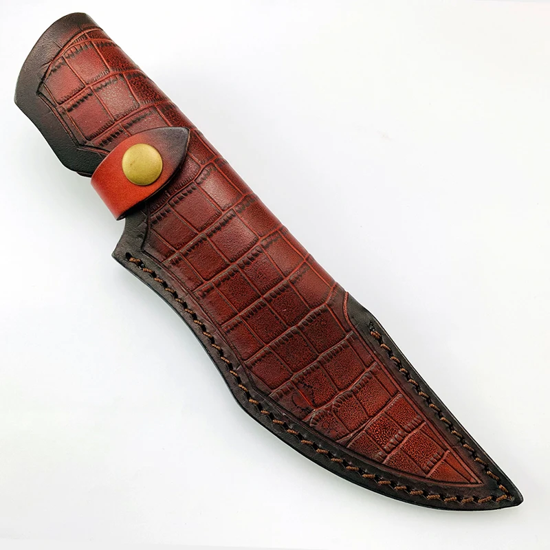 

Italian vegetable tanned leather first layer cowhide knife scabbard sheath