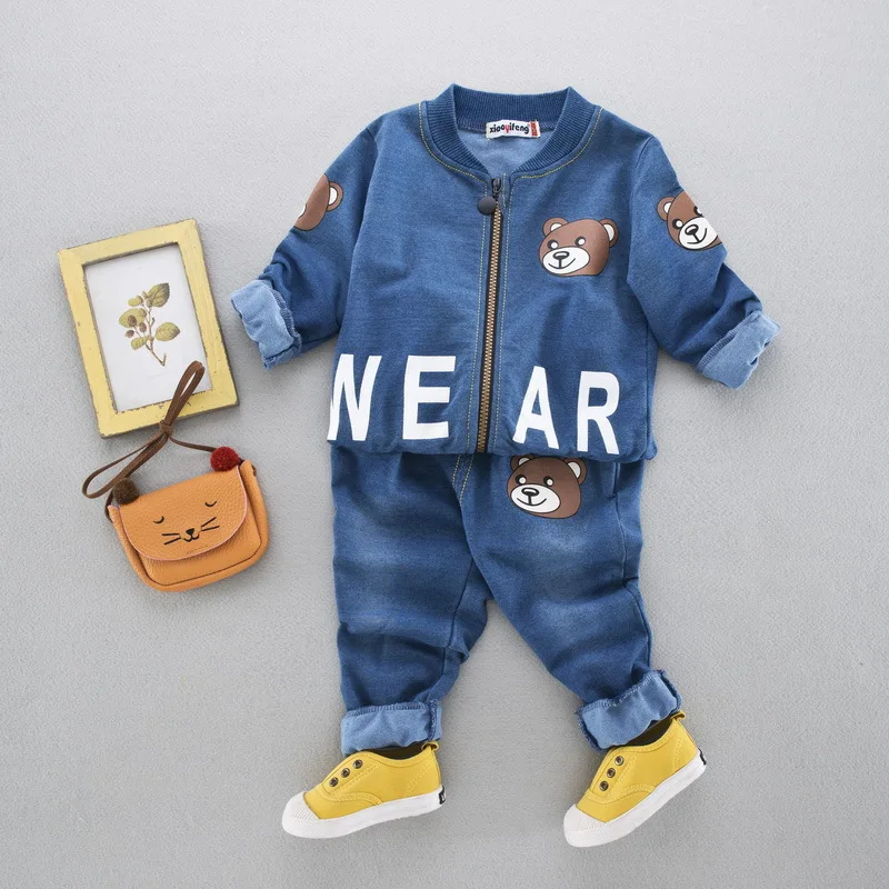 2017 spring children's clothing baby infant boys and girls suit baby
