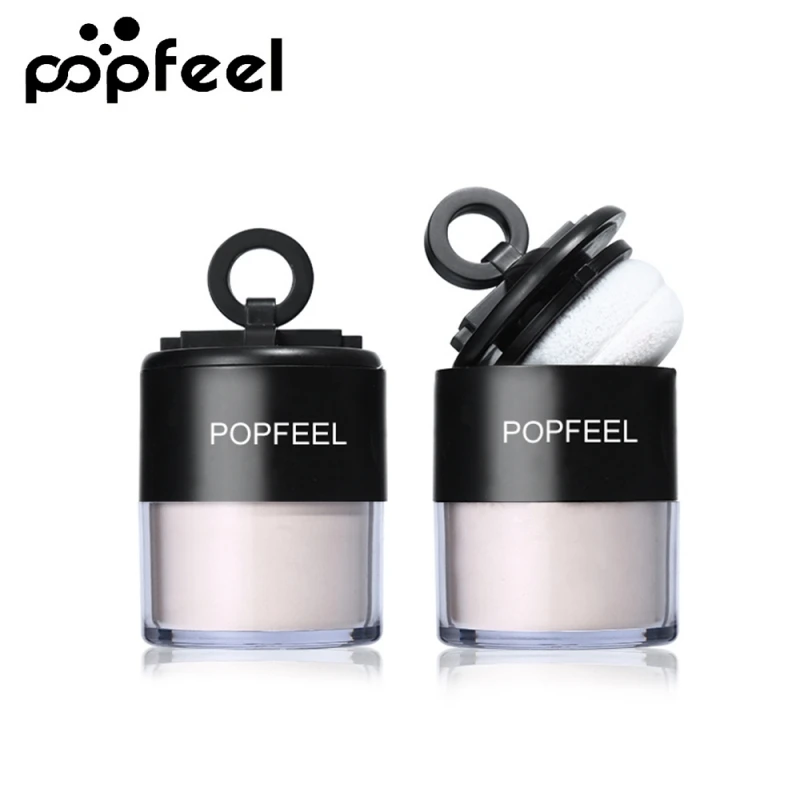 

Concealer Mineral Finish Powder Transparent Foundation Powder Smooth Loose Oil control Face Powder Makeup