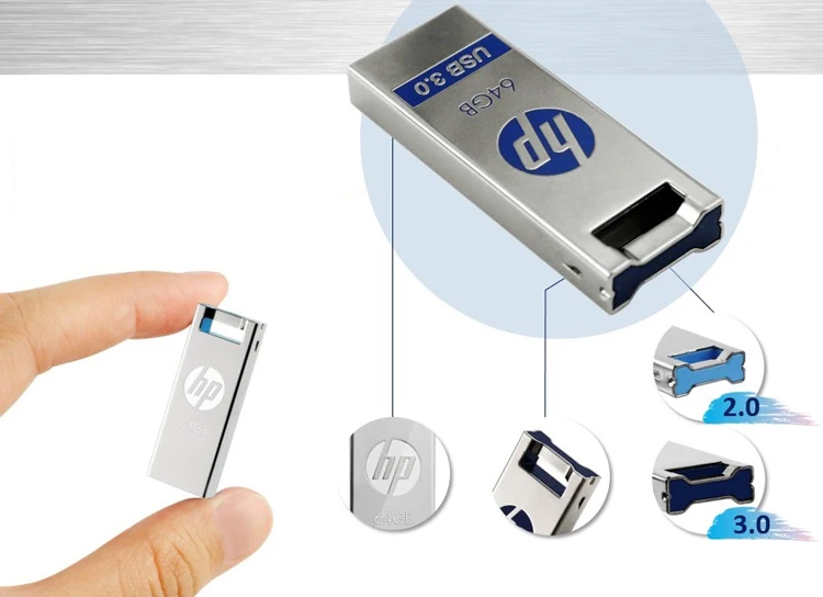 hp USB 3,0 флэш-диск 128GB высокоскоростной флеш-накопитель X795W X765W X715W металлический и пластиковый диск на ключ Cle USB3.0 Прямая поставка 128G