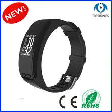 Мода г. GPS Движение Спорт трекер Smart Браслет с пульсометр bluetooth водонепроницаемый для iOS и Android