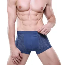 Hot Mens Underwear Sexy Mesh Boxer Bragas Breathable Underpants