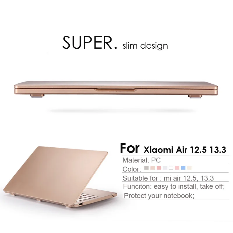 Чехол для Xiaomi Mi Air 12 5 13 3 ''Жесткий PC Тетрадь Защитный чехол Капа Para + русская