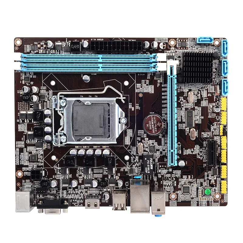 

H55 Motherboard New Lga1156 Ddr3 Supports I3 I5 I7 Cpu Motherboard Pci-Express Usb Ports Mainboard Main Board For Computer