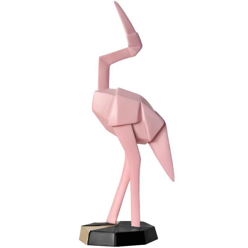 

Creative 3D Resin Flamingo Home Decoration decor Desktop decoration Furnishings accessories sculpture statue jewelry gift