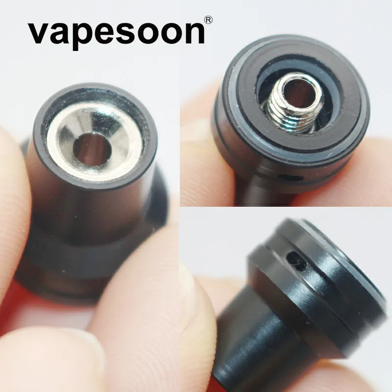 Vapesoon эго AIO эко мундштуки Замена dtip Совет двойной-большой воздуха отверстие для эко AIO эко комплект E- сигареты 1 шт