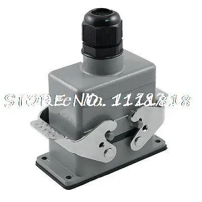 

400V 16A 10 Pole PG16 Side Entry Cable Industrial Connector