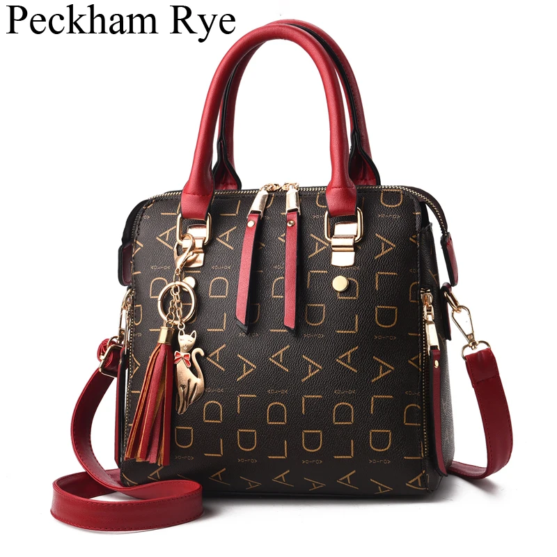 

Vintage Luxury Handbags for Women Bags Designer Handbag Leather Hand Shoulder Messenger Bag Ladies 2019 Tote Female Bolso Mujer