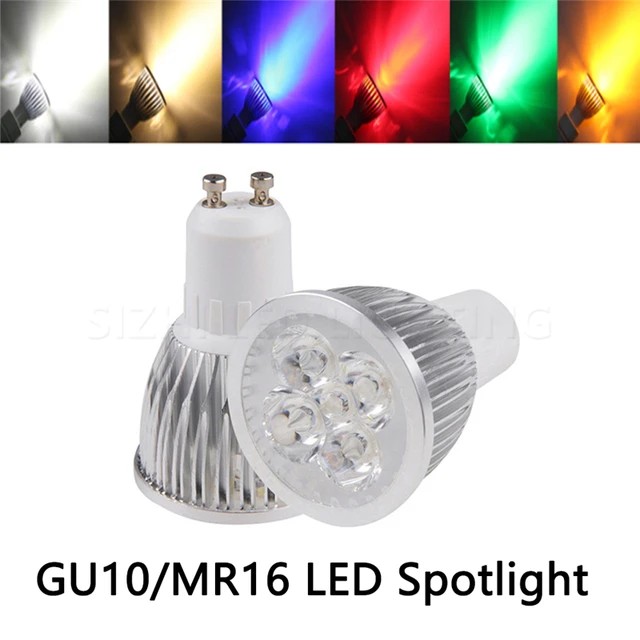 10pcs Led Spotlight Mr16 Led 12v Gu5.3 Gu10 Led Bulb Dimmable 220v 110v Mr16  Gu 10 Led Lamp Cob Spot Light 3w 5w 7w Ac 85v-265v - Led Bulbs & Tubes -  AliExpress