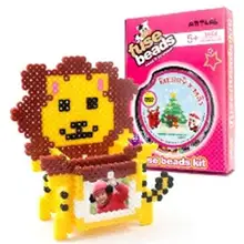 Artkal предохранителей Бусины 3D Puzzle Наборы 2000 Бусины с pegboard смешные ручки ваза карандаш горшок Макияж Кисточки держатель канцелярские контейнер