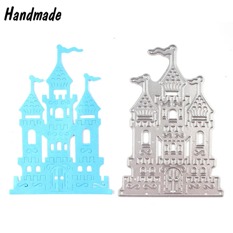 

Castle Design Metal Steel Die Cutting Dies Stencils Scrapbooking Papar Card Craft Embossing Folder Suit for Fustella