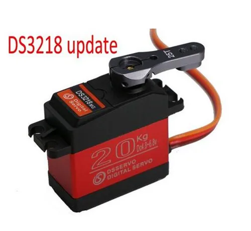 

1X DS3218 update servo 20KG full metal gear digital servo baja servo Waterproof servo for baja cars+Free Shipping
