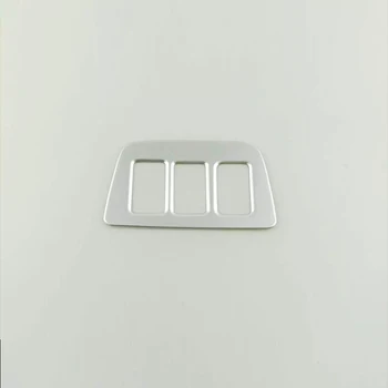 

ABS Plastic car styling For NISSAN TIIDA 2016 2017 accessories Car Seat Heating Switch button frame panel cover trim