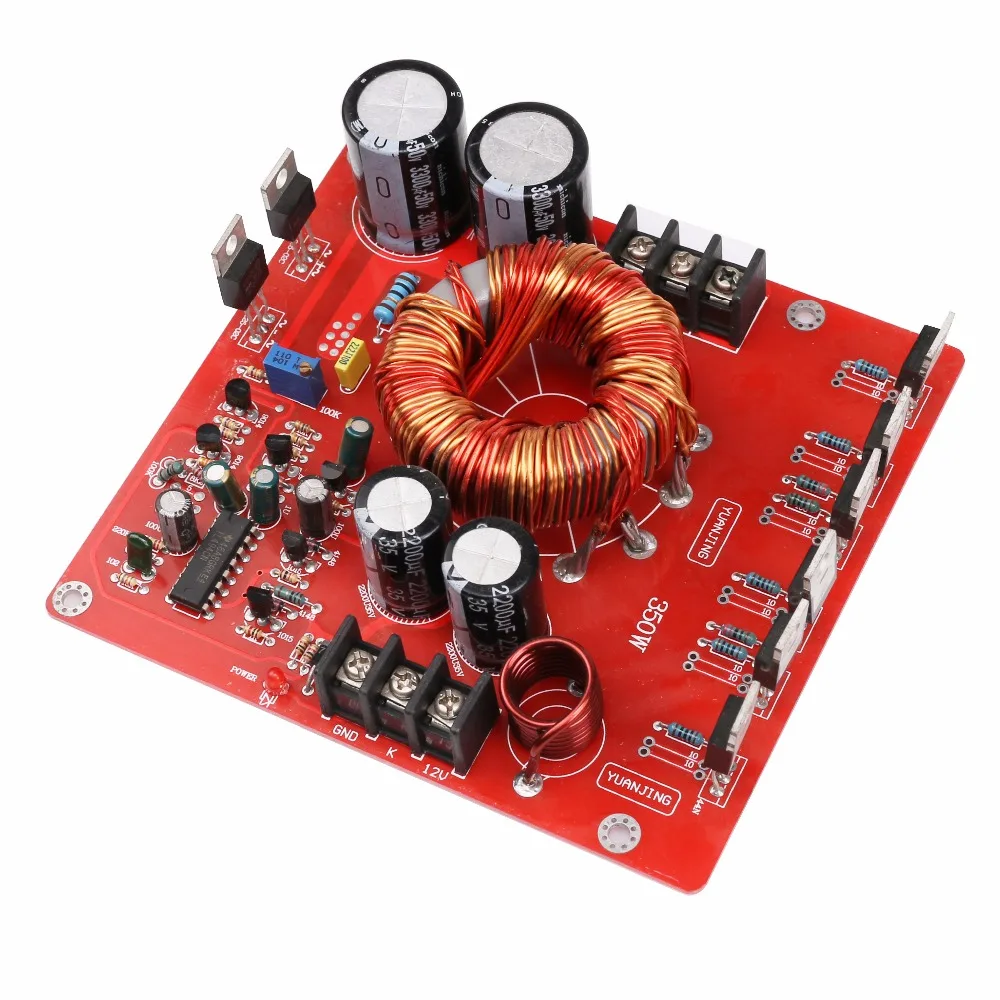 12VDC boost to +/ 20 32VDC 350w источник питания для автомобильного усилителя LM3886 TDA7294 TDA7293