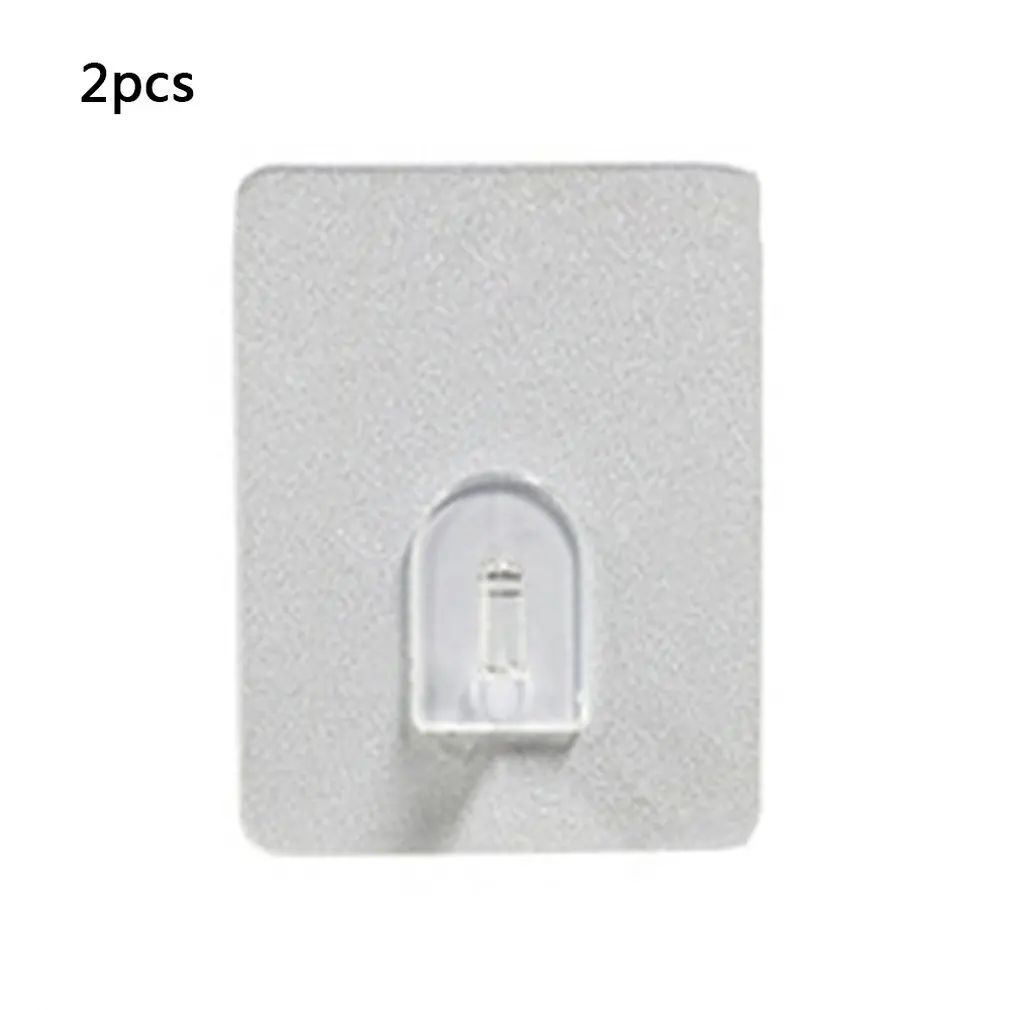 

Multi-functional Adhesive Matte Hook Stickers Can Be Moved And Washable Universal Strong Seamless Transparent Hook
