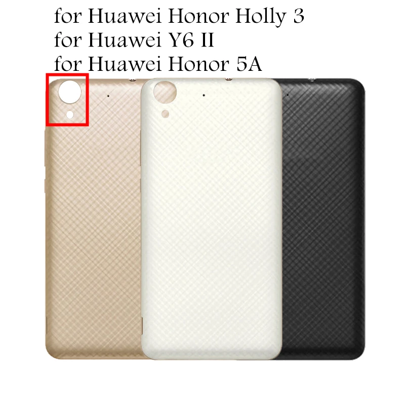 

5.5" for Huawei Y6 II Battery Back Cover Rear Cover Housing Door for Huawei Honor Holly 3/ for Huawei Honor 5A Spare Parts
