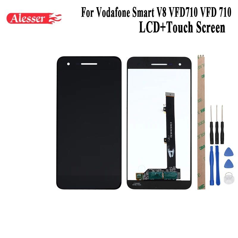 Alesser для Vodafone Smart V8 VFD710 VFD 710 ЖК-дисплей и сенсорный экран + инструменты в сборе |