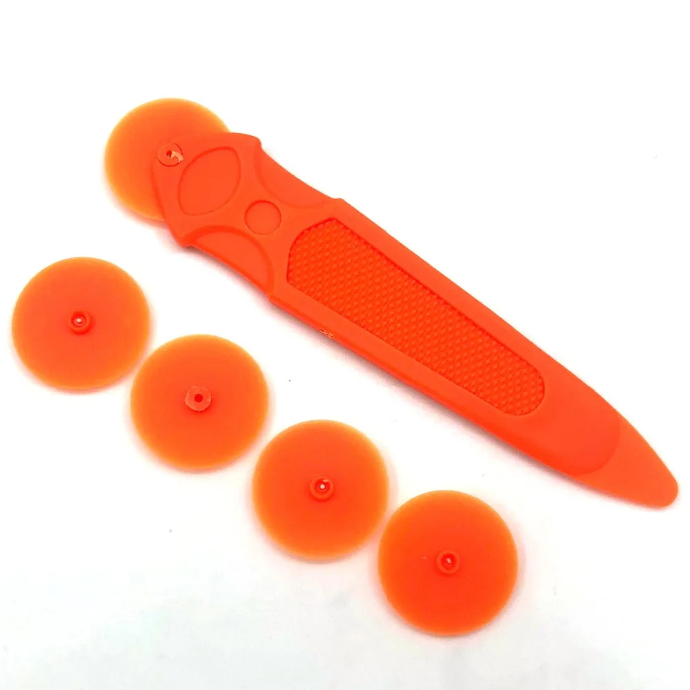 Display Opening Wheel Repair Tools Kit Non-slip Handle + 4pcs Replacement Carbon Fiber Wheels for iMac Opening Tools-6