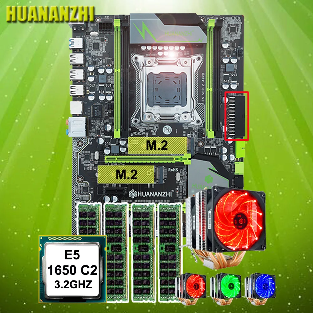 Discount motherboard with DUAL M.2 slot Brand HUANANZHI X79 Pro