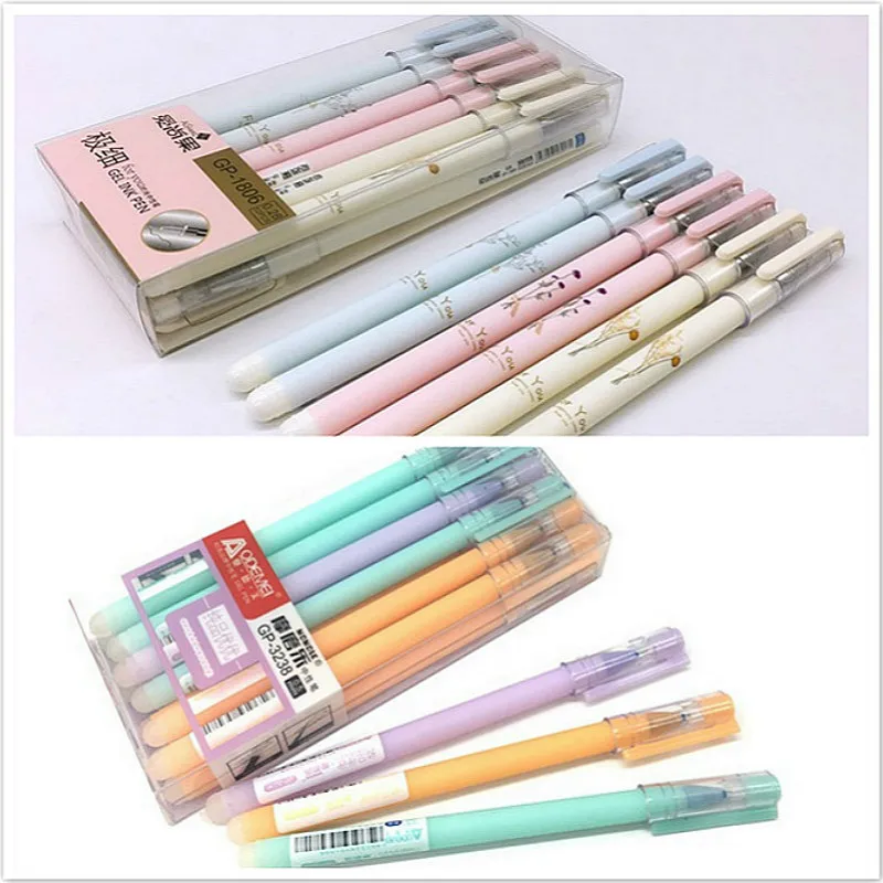

1pc Pinkycolor Erasable Gel Pen Refills Red Blue Ink Blue Black Writing Neutral Pen Creative Drawing University Stationery