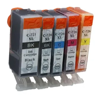 

Replacement PGI-725 CLI-726 PGI-725XL PGI 725 725XL PGI725 PGI725XL Ink Cartridge For Canon Pixma IP4870 IP4970 IX6560 MG5170