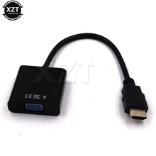 HDMI к VGA адаптер папа к Famale цифровой аналоговый 1080P HDMI-VGA конвертер видео аудио для ПК ноутбук планшет ТВ коробка DVD