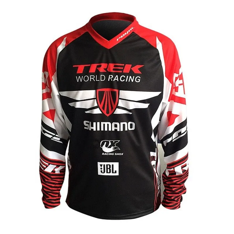 

2019 New Men Motocross Jerseys MOTO T Shirt Breathable Cycling Clothing Quick Dry Motorcycle Clothes DH MTB Camisa de Ciclismo