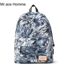 Mr. ace homme Модные мужские рюкзак нейлон Рюкзаки Женские студенческие школьные рюкзаки для подростков качество ноутбук рюкзак ранец