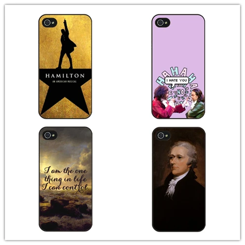 Hamilton Musical Lyrics Black fashion case cover for
