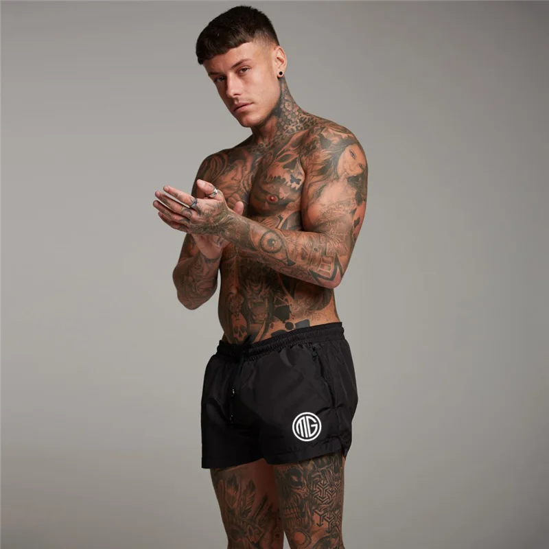 

New Brand Fitness Gyms Shorts Men Bodybuilding Workout Crossfit Shorts Male Summer Casual Joggers Quick dry Beach Short Pants