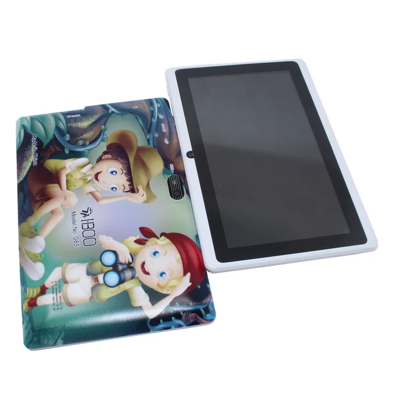 

Q88 1+8 Android 4.4 7 inch quad core Allwinner A33 sensor white tablet pc Dual Camera WIFI 1024 x 600 2800mAh