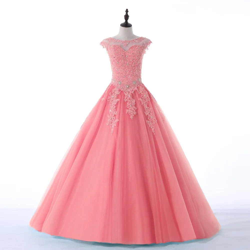 Favordear avordear Новая коллекция Quinceanera 15 лет Vestidos De 15 Anos Высокая шея Румяна Бальные платья