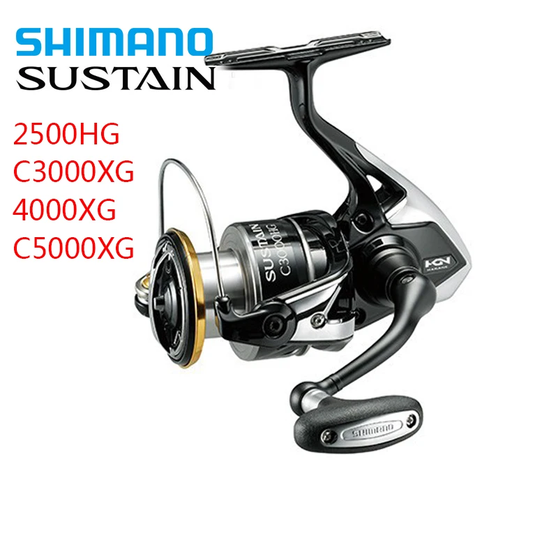 Shimano спиннингом Рыбная ловля 100% оригинальный продукт поддерживать 2500HG C3000HG 9 кг