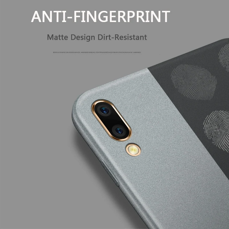 UPaitou Case for Vivo V15 Pro V11 Pro V11i Anti Fingerprint Case Soft Silicone Matte Ultra Slim Thin TPU Cover for V15 Pro Case