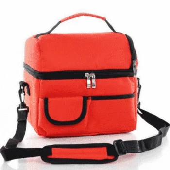 

2 Layers Insulated Cooler Bag Thermal Lunch Box Picnic Food Storage Tote Bag Wholesale Bulk Lot Accessory Supply Product
