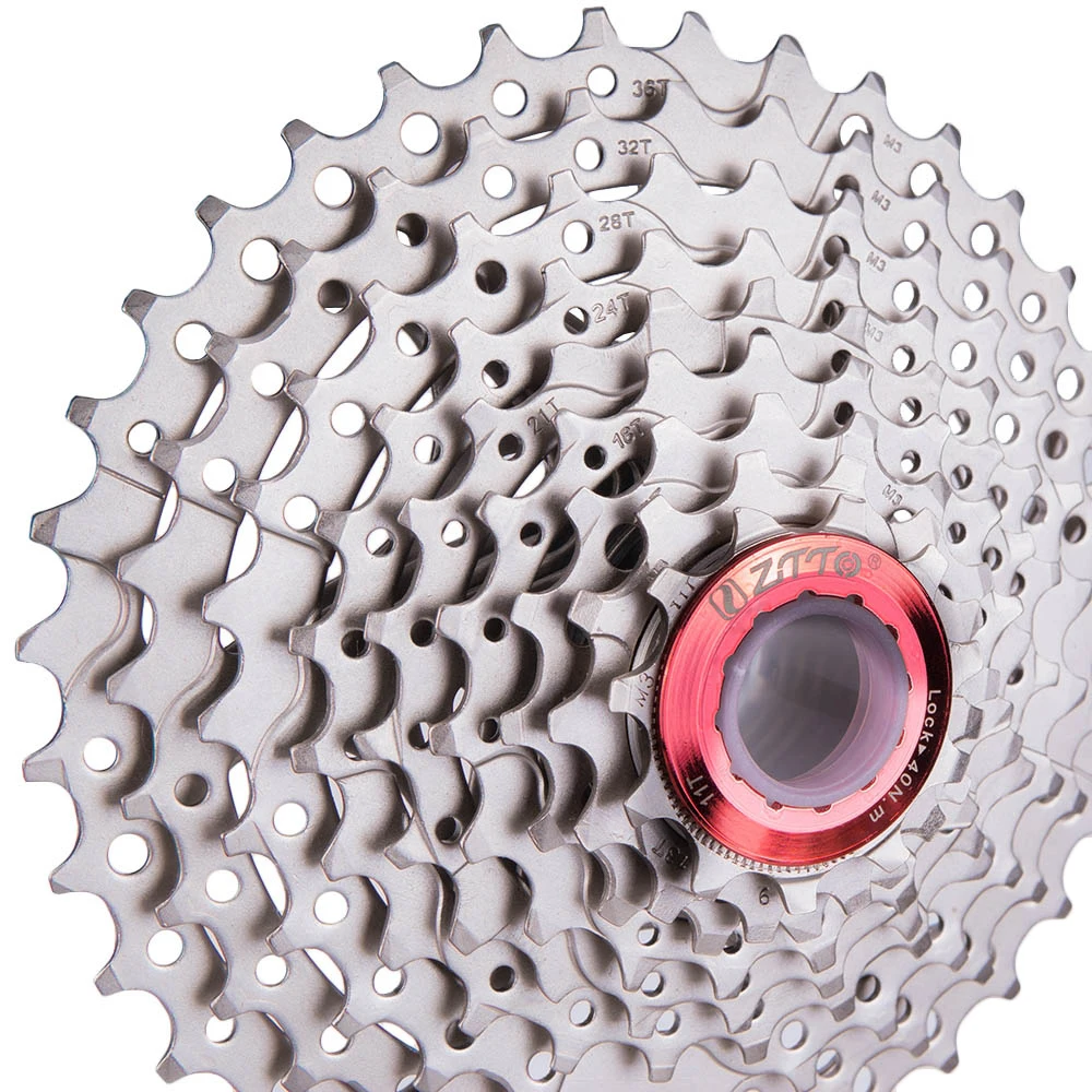 ZTTO الدراجة الجبلية MTB دراجة أجزاء 9 s 27 s سرعة كاسيت Freewheel 11-36 T متوافق لقطع M370 M430 m4000 M590 M3000