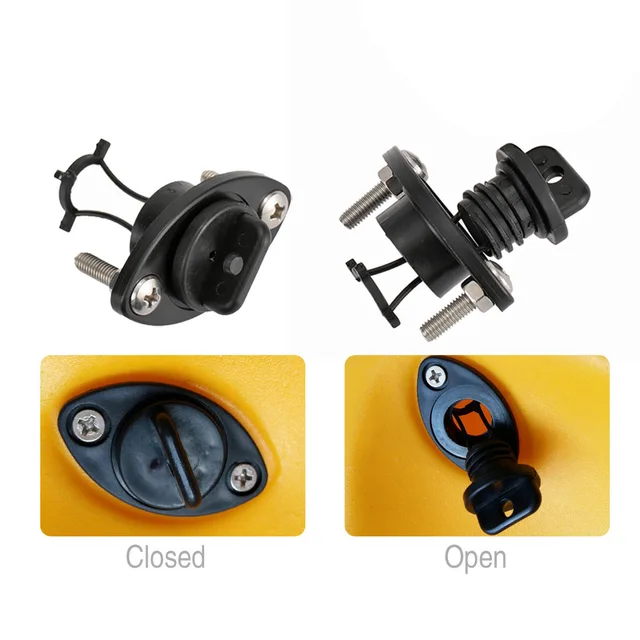 Kayak Drain Plug Kit Universal Drain Plug Kit Plugs Bung Screws for