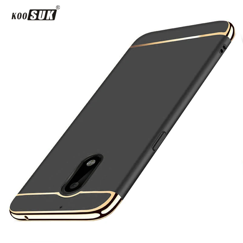 

New luxury 3in1 Full Body Protective Hard Case For Nokia 6 2018 / For Nokia6 Cases Back Phone Cover Coque KOOSUK Original Case