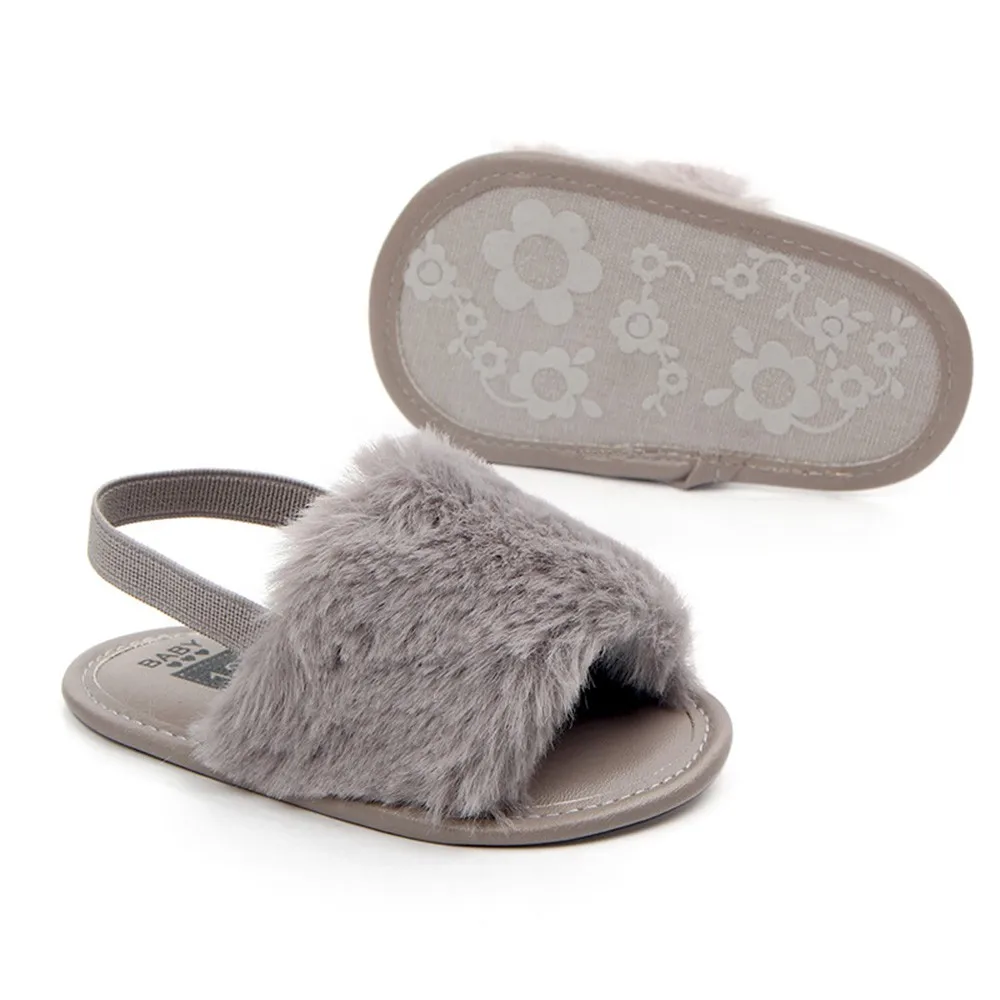Мягкие сандалии из флока с надписью для новорожденных; повседневная обувь; брендовая летняя обувь для маленьких девочек; sandale enfant garcon
