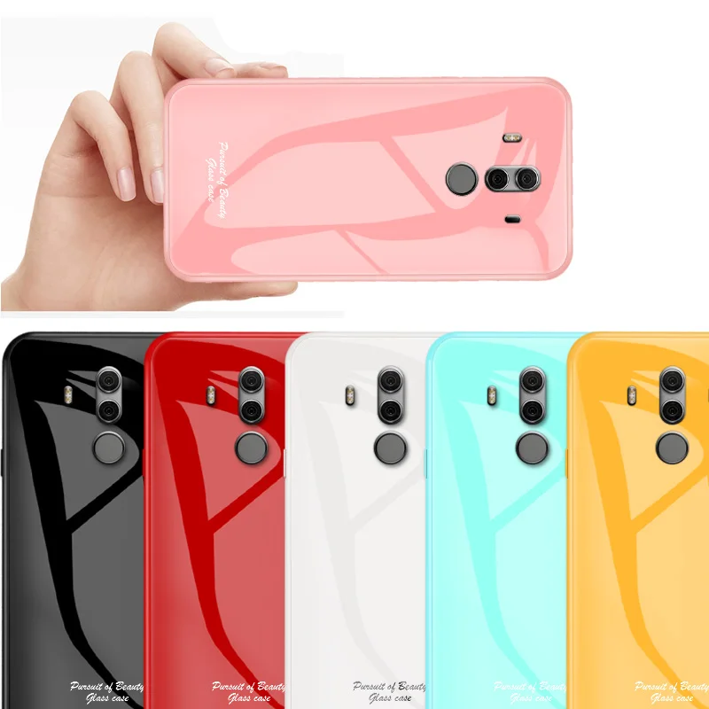 Чехол из закаленного стекла для Huawei Mate 10 Pro Case Mate10 Модный чехол ярких цветов