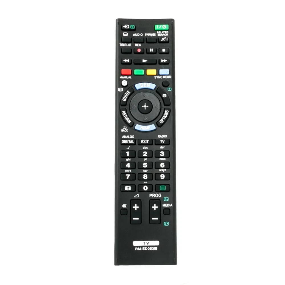 

New RM-ED053 TV Remote Control fits for Sony TV KDL-32W600A KDL-24W605A KDL-32EX653