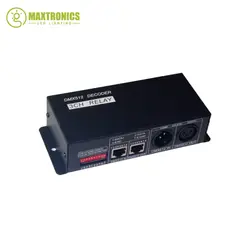 Новый 1 шт. dmx-relay-3 реле канала 5A * 3ch вход ac110v-220v реле * 3ch использовать для светодиодные лампы светодиодные полосы бесплатная доставка