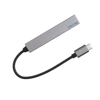 

4 USB 3.1 To USB-C Adapter Type-C Hub For Macbook Pro Mobile Phone Laptop