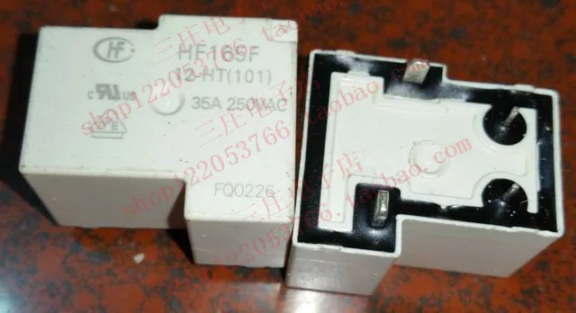 Relays HF165F 12-HT (101) T90-1A-12V-4P-35A-Feet | Обустройство дома